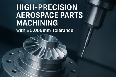 Vysoce přesné{0}}obrábění leteckých dílů s tolerancí ±0,005 mm